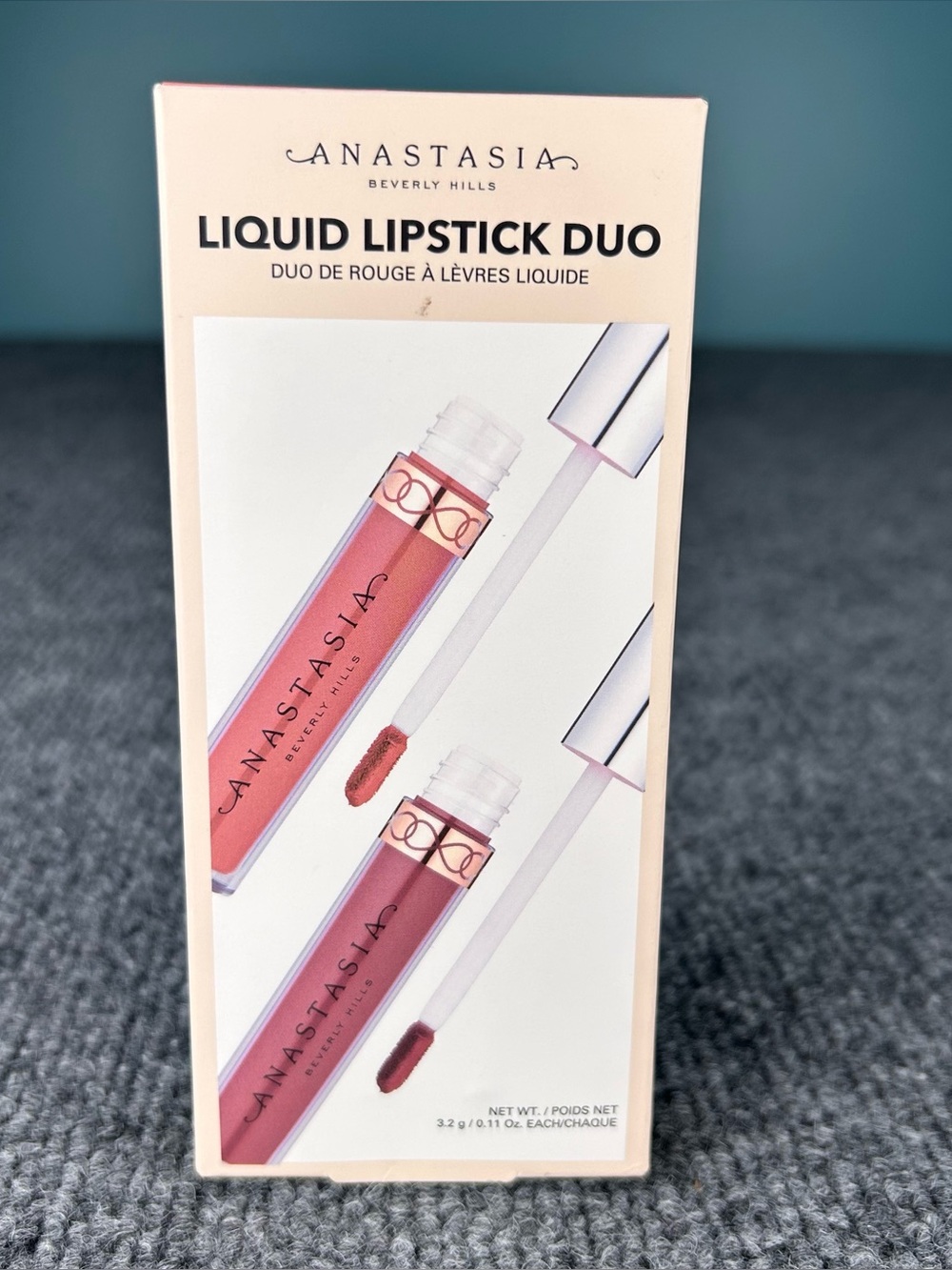 Anastasia Beverly Hills Liquid Lipstick Duo Crush & Dusty Rose 3.2g each NIB